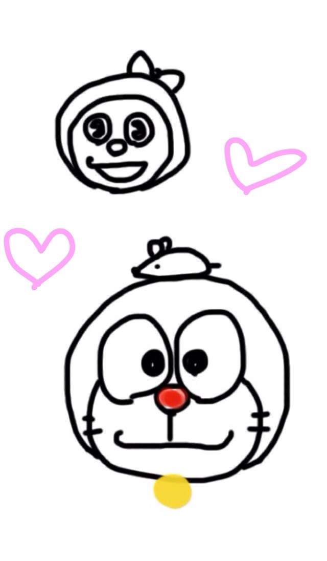 ドラえもんを何も資料見ないで描いてみよう