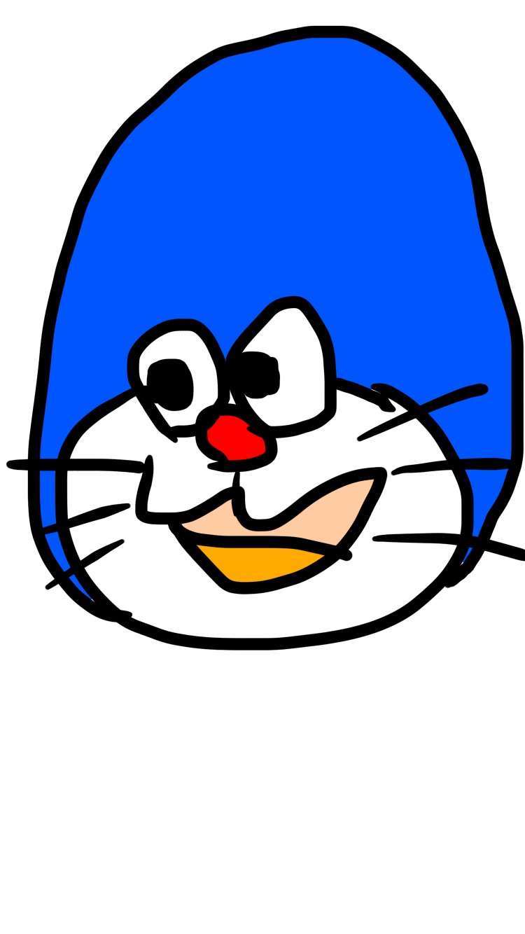 ドラえもんを何も資料見ないで描いてみよう
