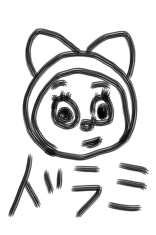 ドラえもんを何も資料見ないで描いてみよう