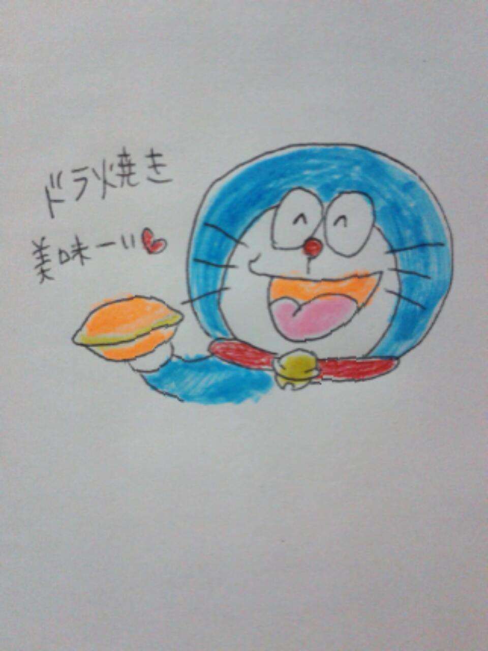 ドラえもんを何も資料見ないで描いてみよう