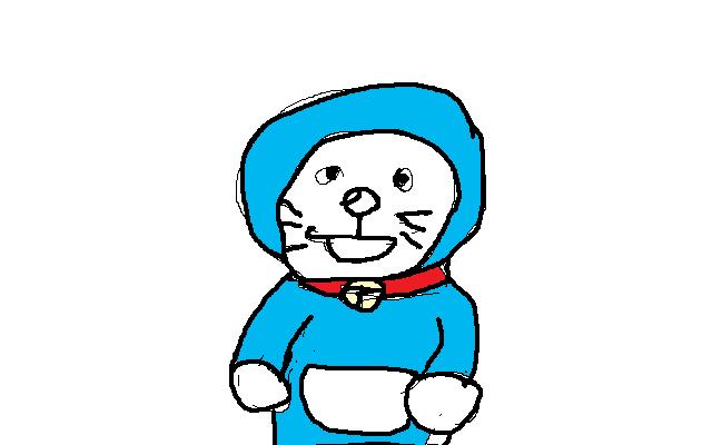 ドラえもんを何も資料見ないで描いてみよう
