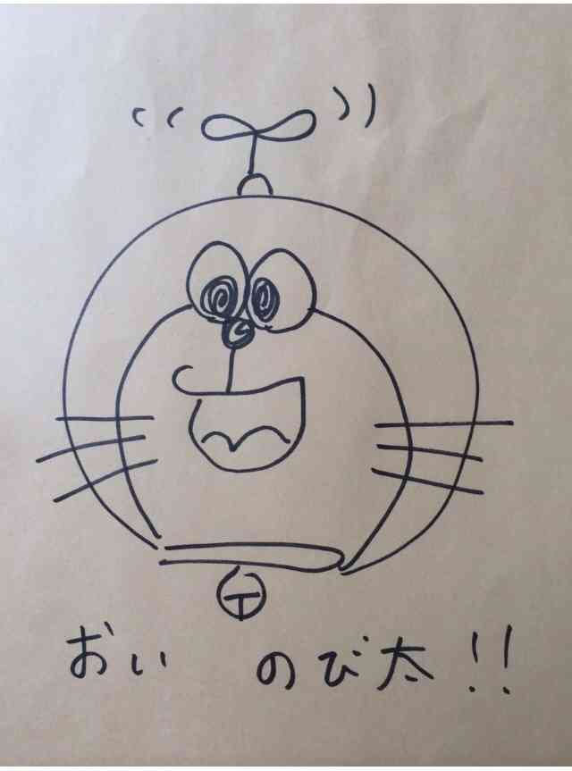 ドラえもんを何も資料見ないで描いてみよう