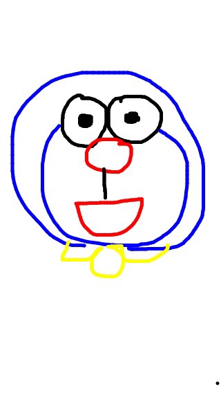 ドラえもんを何も資料見ないで描いてみよう