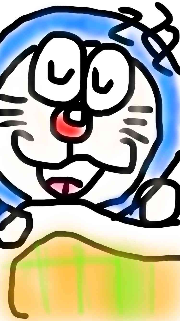 ドラえもんを何も資料見ないで描いてみよう