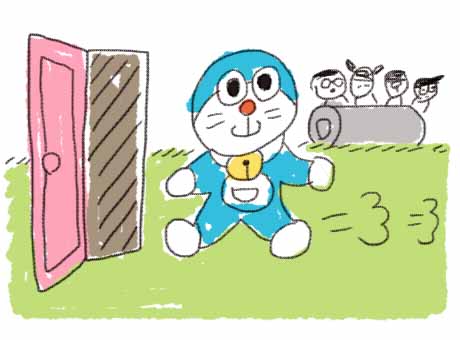 ドラえもんを何も資料見ないで描いてみよう