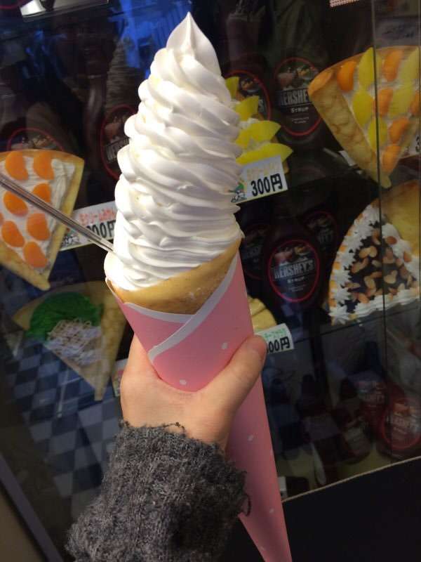 ホイップクリームが大好き！
