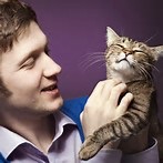 イケメンと猫を貼るトピ