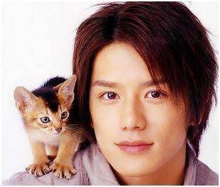 イケメンと猫を貼るトピ
