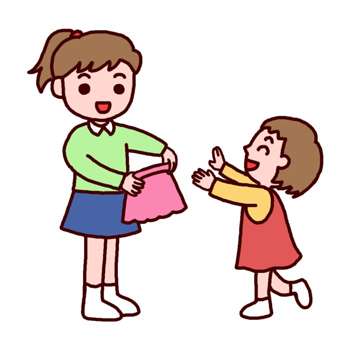 おさがりで子供を納得させる方法