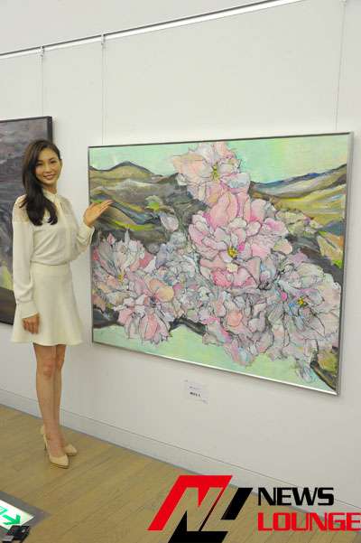 押切もえ絵画初出展で二科展入選！友人たちは「もっと優しい絵を描くと思った」とビックリ