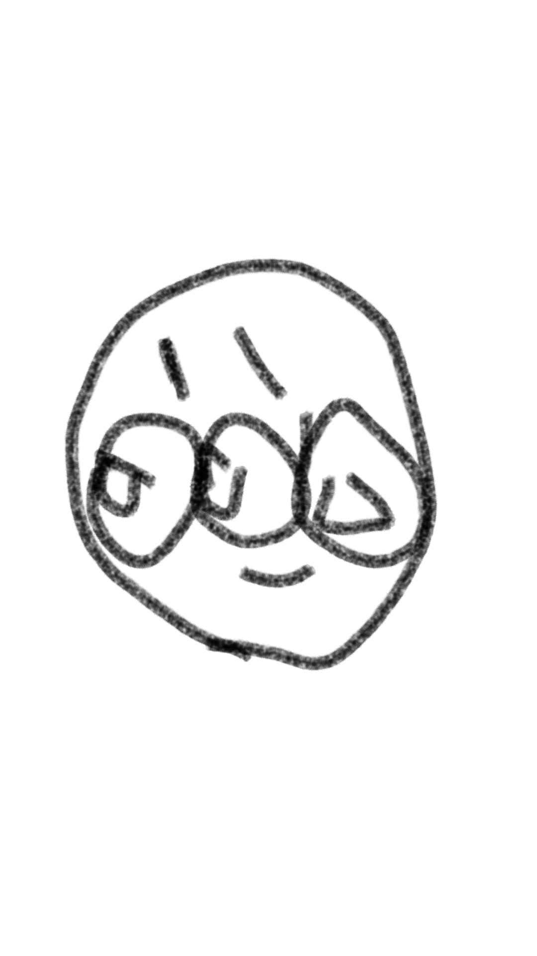 キャラクターを利き手の逆の手で描いて何かわかったら+