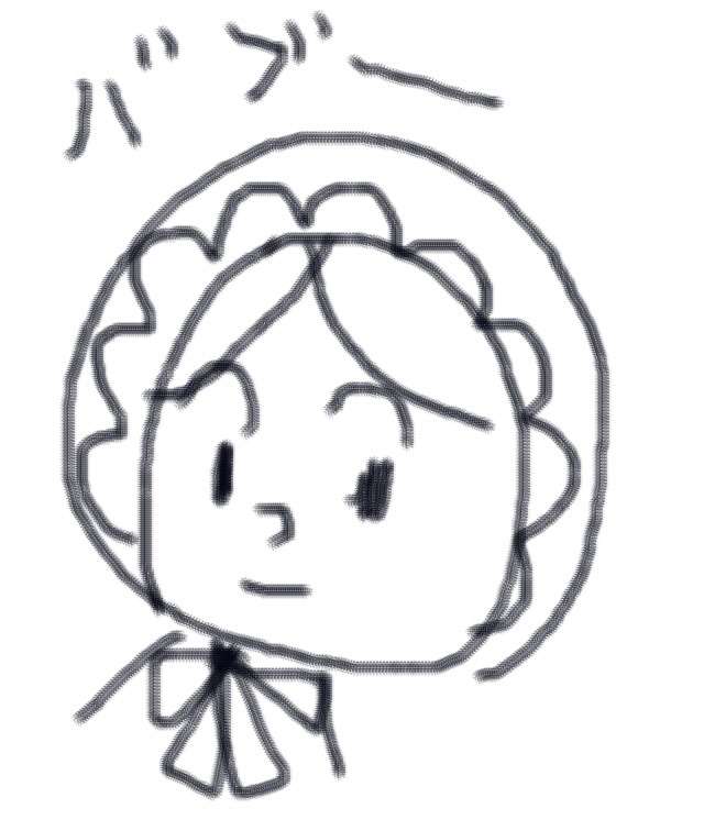 キャラクターを利き手の逆の手で描いて何かわかったら+