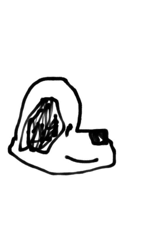 キャラクターを利き手の逆の手で描いて何かわかったら+