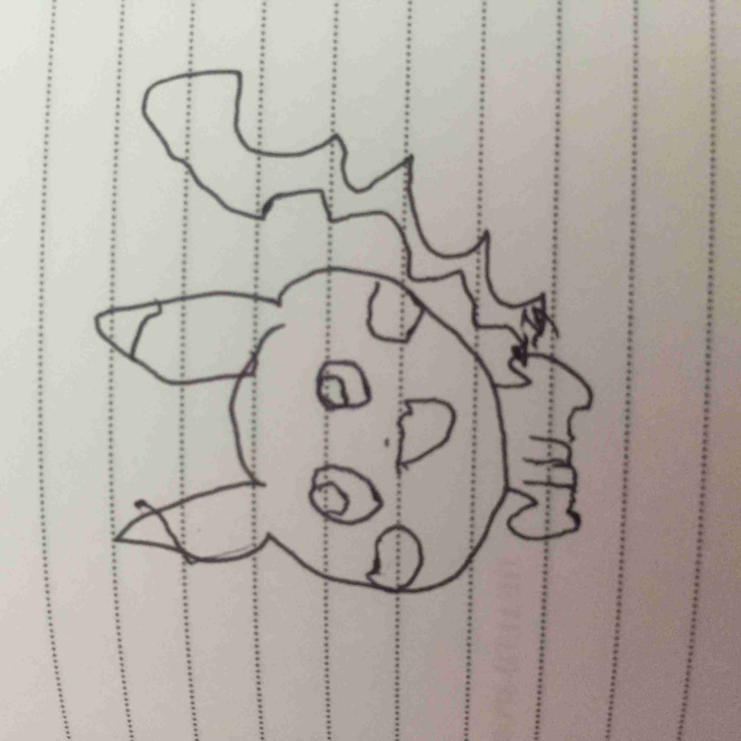 キャラクターを利き手の逆の手で描いて何かわかったら+