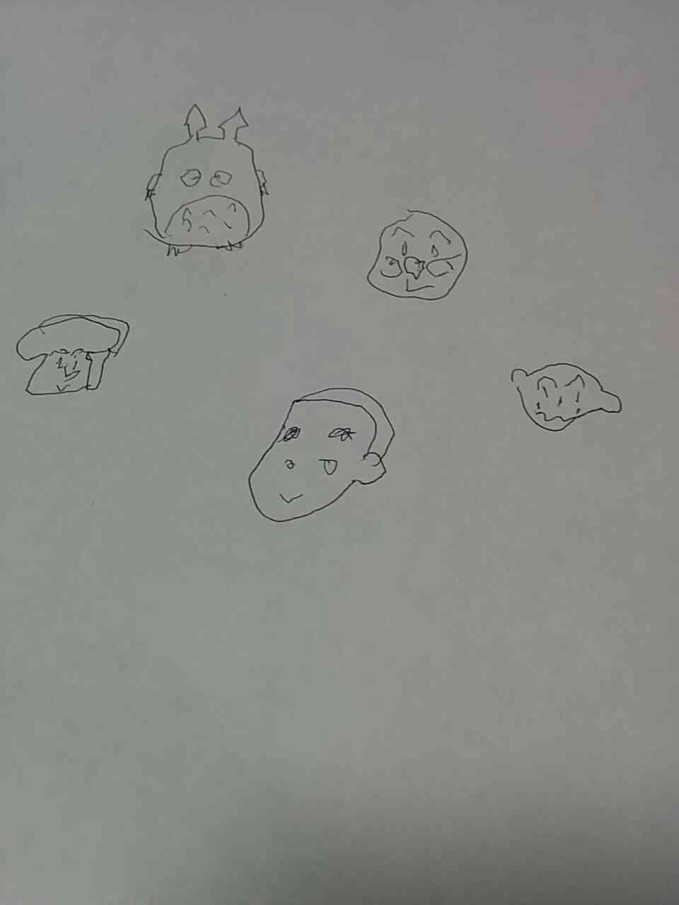 キャラクターを利き手の逆の手で描いて何かわかったら+