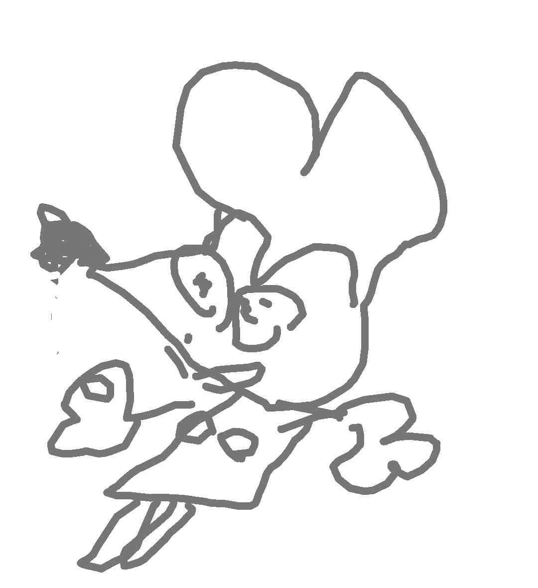 キャラクターを利き手の逆の手で描いて何かわかったら+