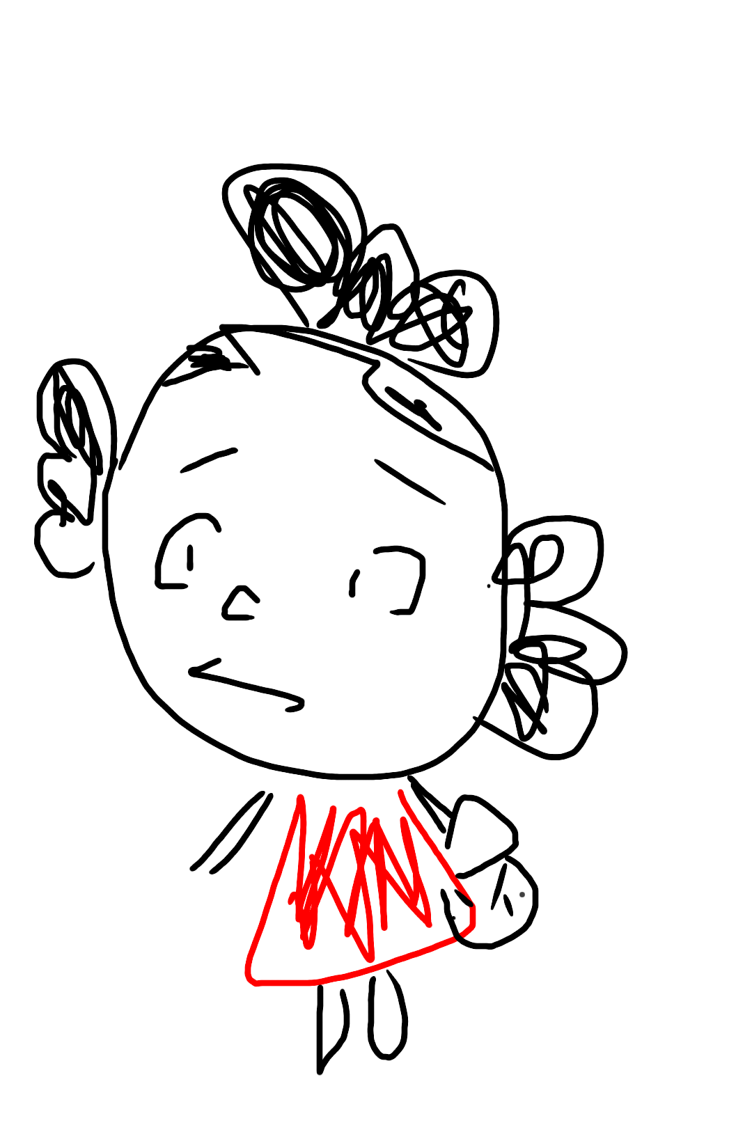 キャラクターを利き手の逆の手で描いて何かわかったら+