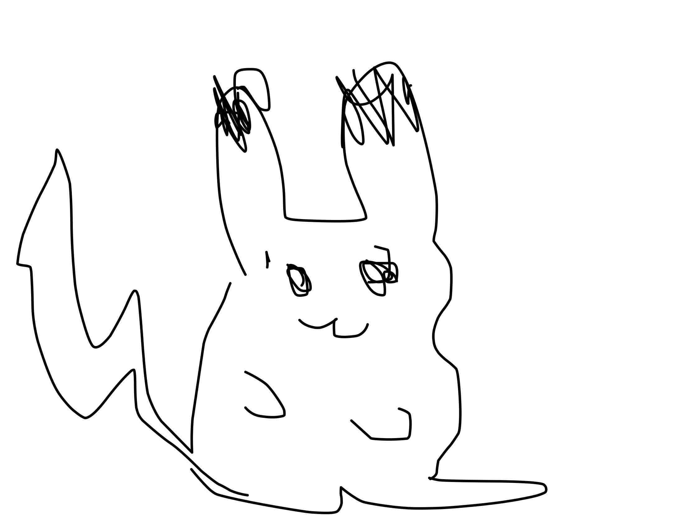 キャラクターを利き手の逆の手で描いて何かわかったら+