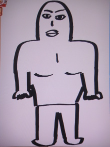 キャラクターを利き手の逆の手で描いて何かわかったら+