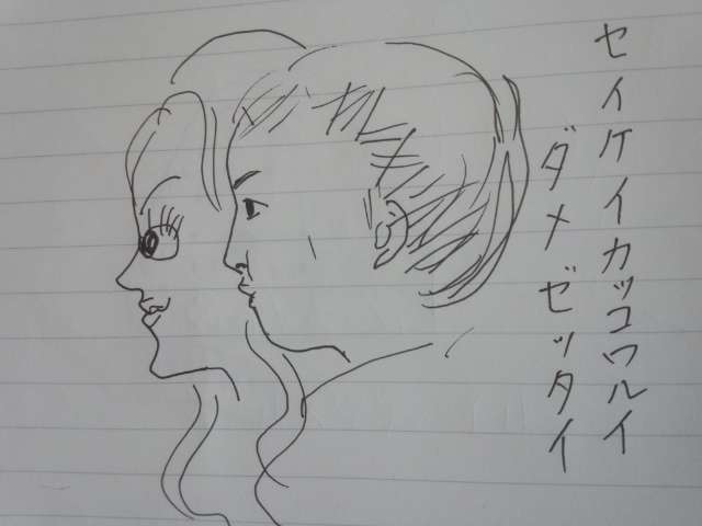 できるだけ文字入力をせずに手書きの文章と絵で話すトピ
