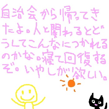 できるだけ文字入力をせずに手書きの文章と絵で話すトピ