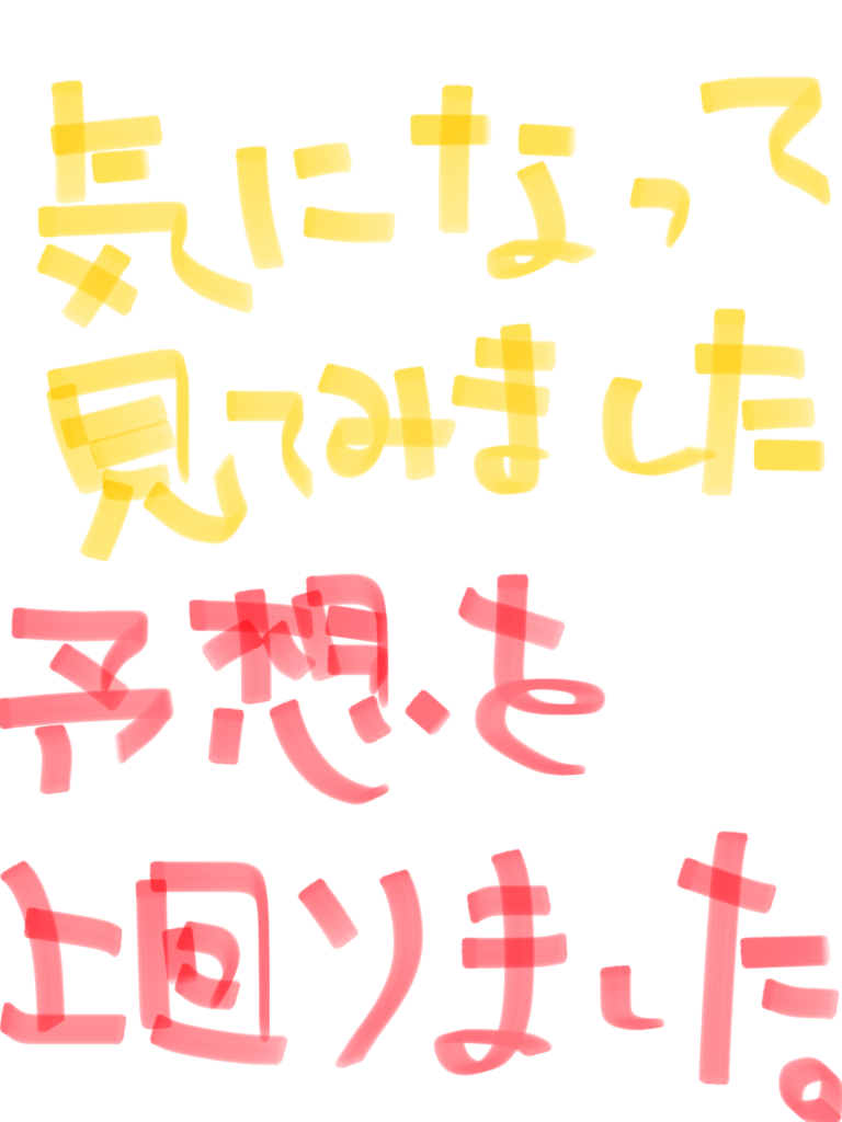 できるだけ文字入力をせずに手書きの文章と絵で話すトピ