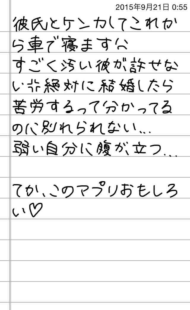 できるだけ文字入力をせずに手書きの文章と絵で話すトピ