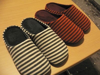 スリッパ、履いてますか？