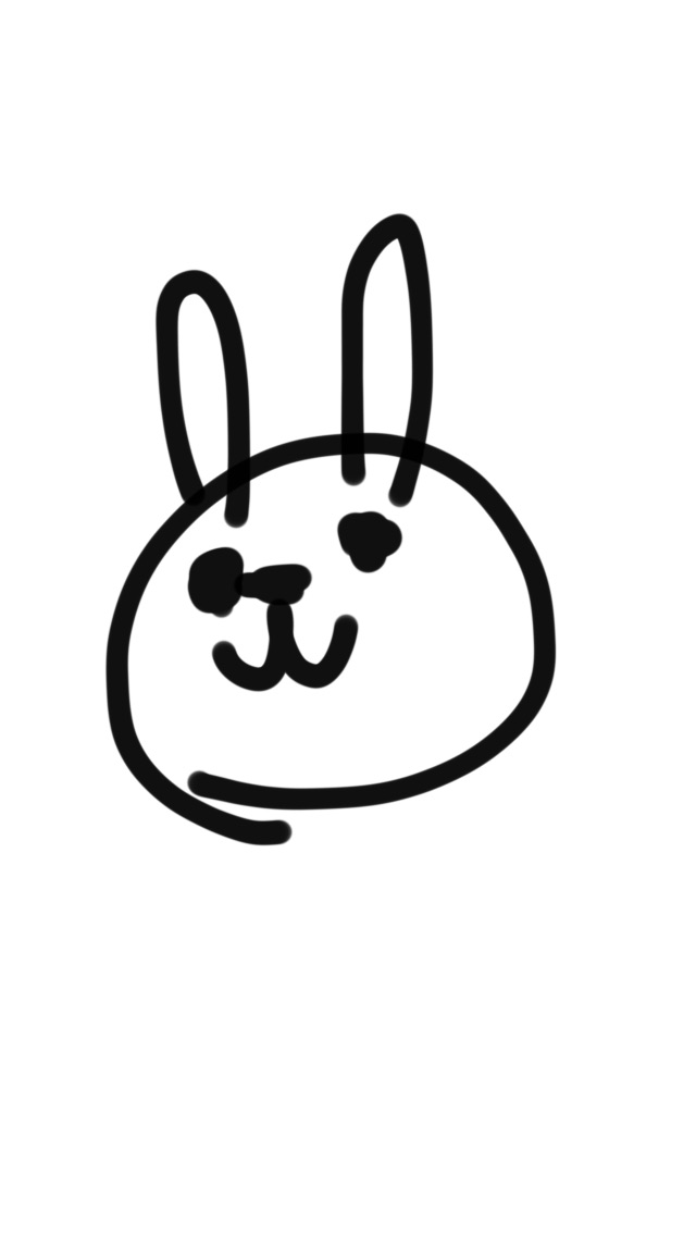 目をつぶって絵を描くトピ！