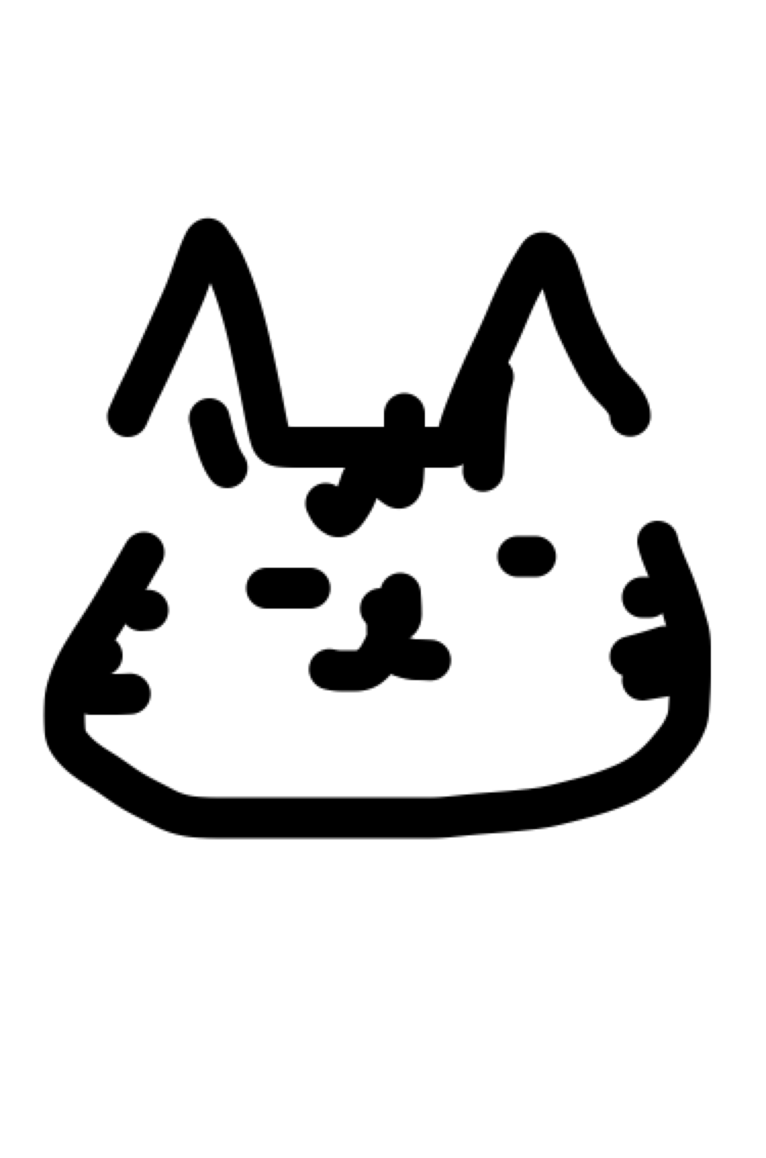 目をつぶって絵を描くトピ！