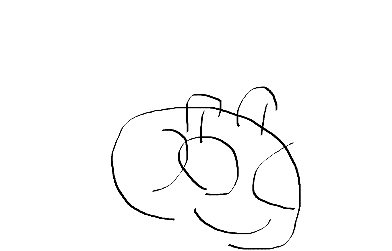 目をつぶって絵を描くトピ！