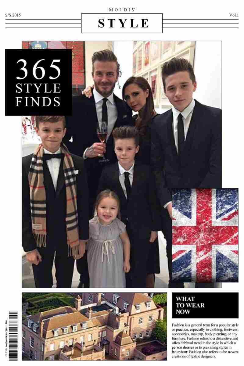 ベッカム家長男ブルックリン、ミス・ヴォーグ誌の表紙に抜擢!
