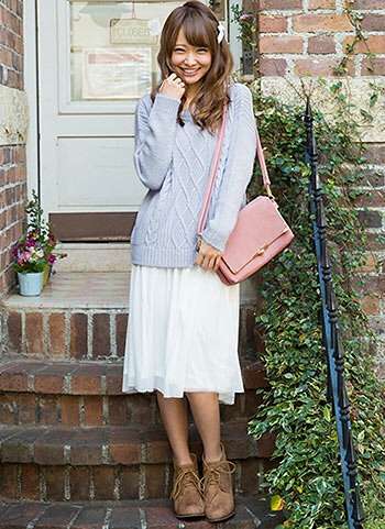 【Girls Channel 10月号】好きなコーディネートを貼るトピ