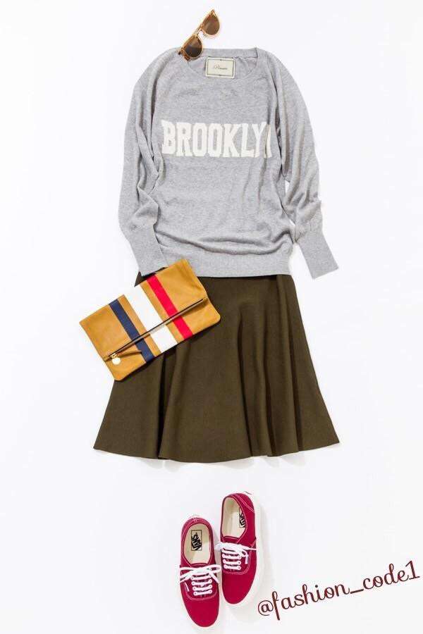 【Girls Channel 10月号】好きなコーディネートを貼るトピ