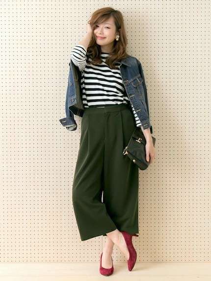 【Girls Channel 10月号】好きなコーディネートを貼るトピ