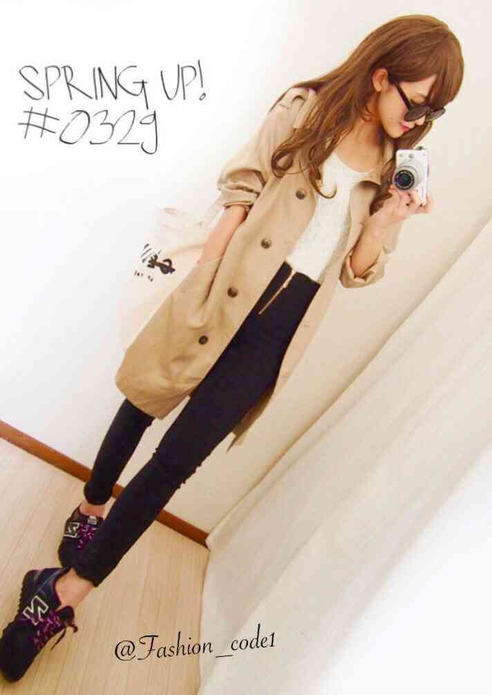 【Girls Channel 10月号】好きなコーディネートを貼るトピ