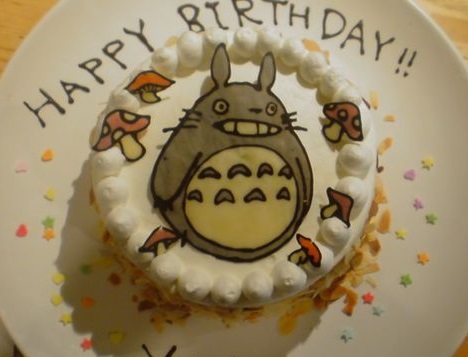 キャラクターケーキ注文したことある人