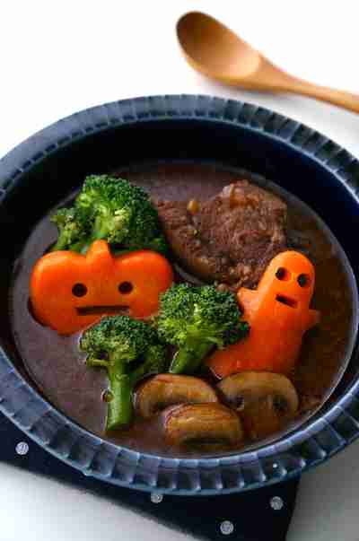ハロウィン 今晩の夕食メニュー