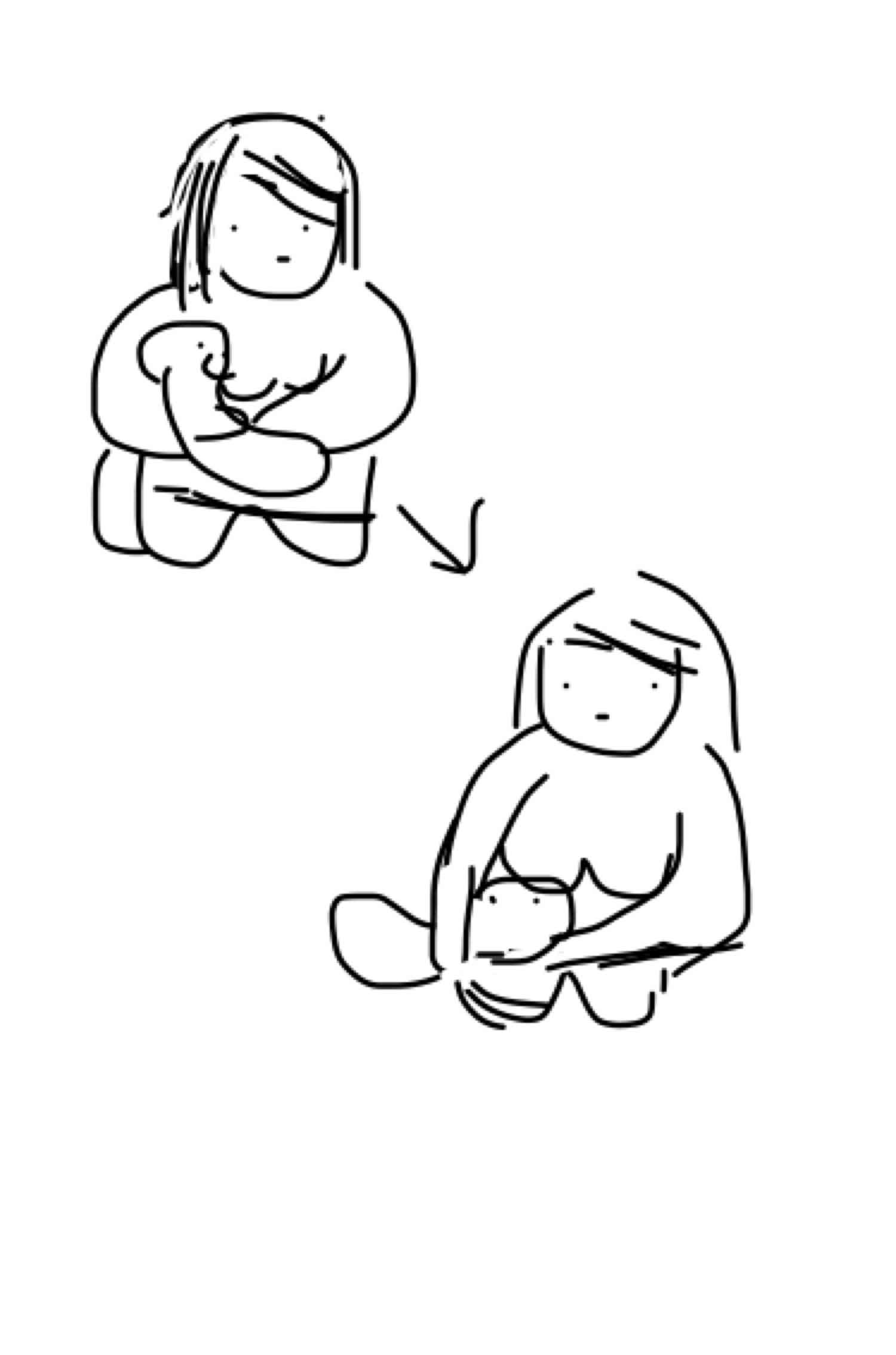 陥没乳頭の授乳