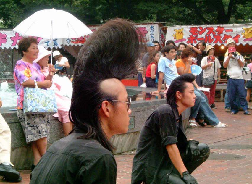 【画像】個性的な髪型