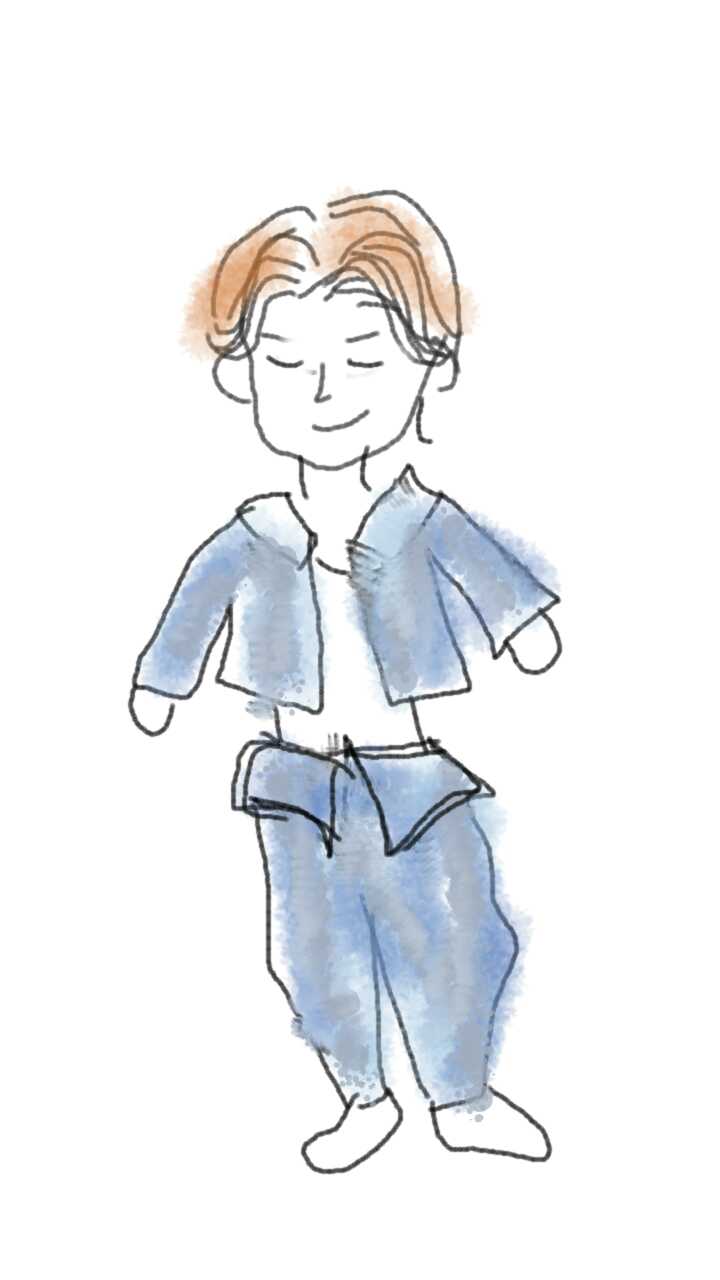 あのコーディネートダサかったなーっていうファッションを絵で書いて説明するトピ