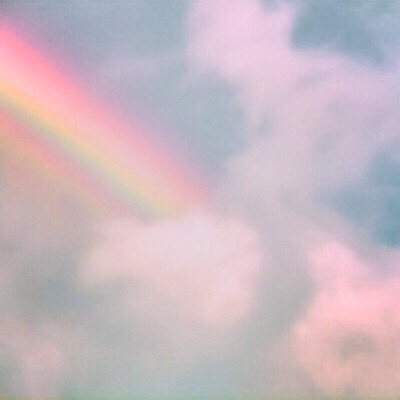 美しい虹の画像