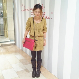 【Girls Channel 11月号】好きなコーディネートを貼るトピ