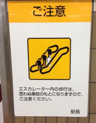 エスカレーターの右空け、左空けについて