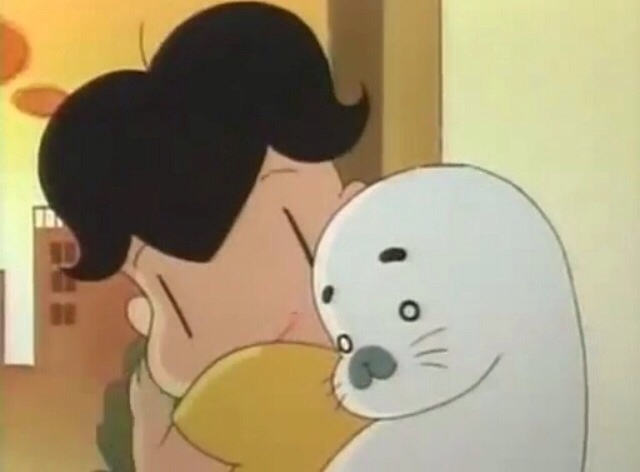 アニメの変な髪形を貼るトピ
