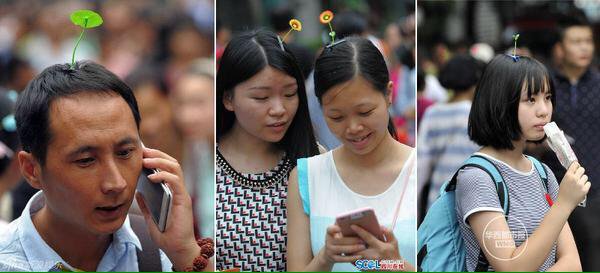 【⁉】頭の上が花畑に、中国で流行中のヘアアクセ「ヘッドファーム」が日本初上陸