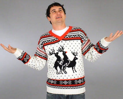 【画像】クリスマス柄のセーターが集まるトピ