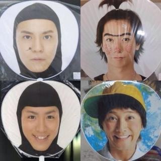 アイドルのうちわ画像をひたすら貼り付けるトピ
