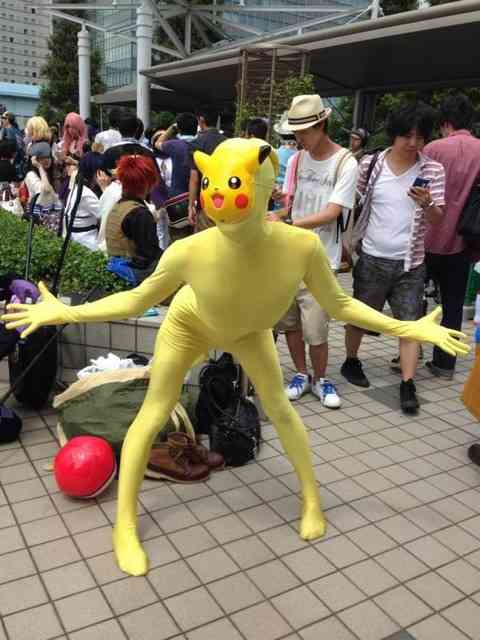 子供に絶対見せちゃダメなタイプのピカチュウが目撃されるwww