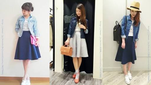 デニム素材の洋服の着こなし方